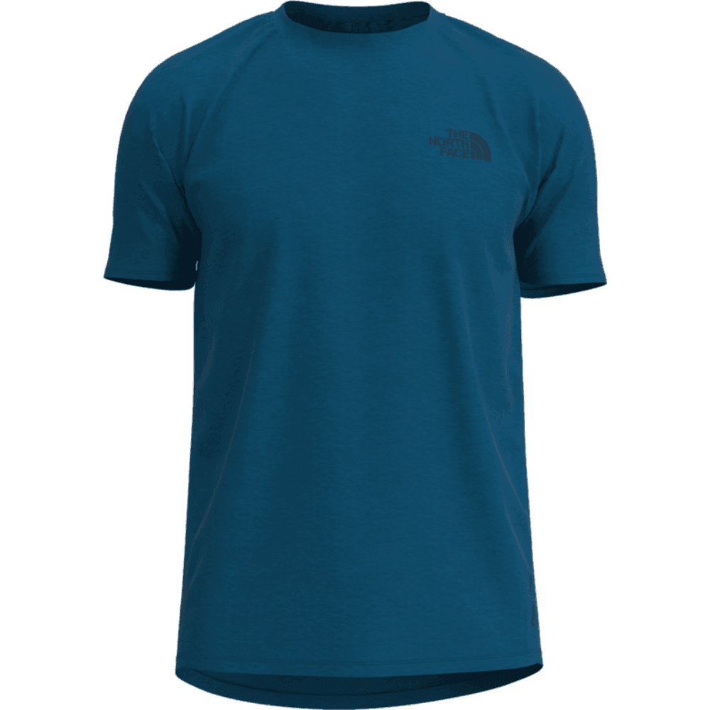 The North Face Big Pine S/S Crew Summer Apparel - Mens The North Face Large Banff Blue Heather