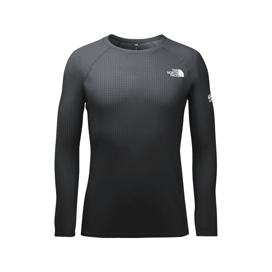 The North Face M Summit DotKnit Crew Winter Apparel - Winter Apparel Mens Base Layer Top The North Face Medium TNF Black