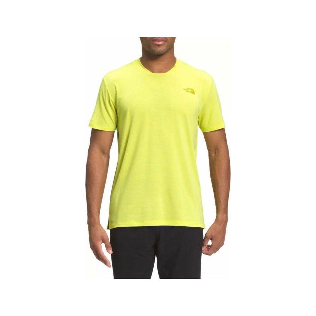 The North Face M Wander Short Sleeve Summer Apparel - Mens The North Face Small Sharp Green