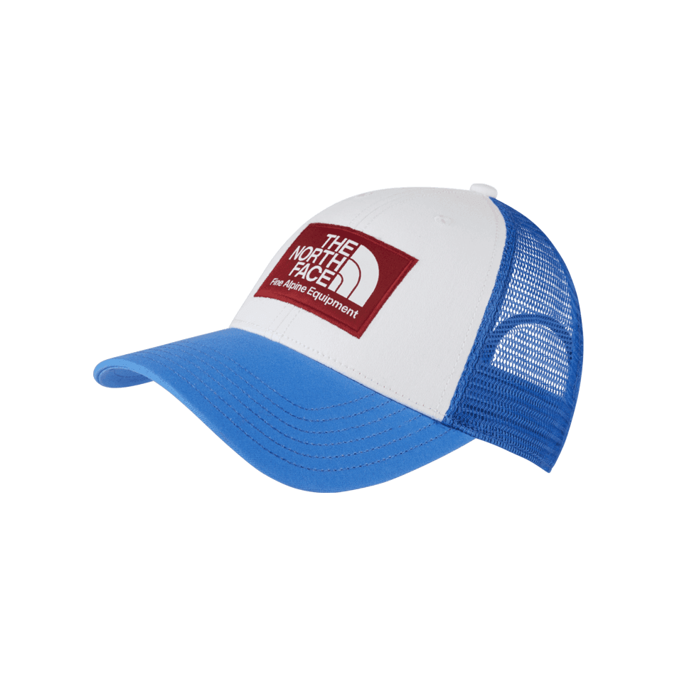 The North Face Mudder Trucker Summer Apparel - Mens - hat The North Face Hero Blue/TNF White/Cardinal Red