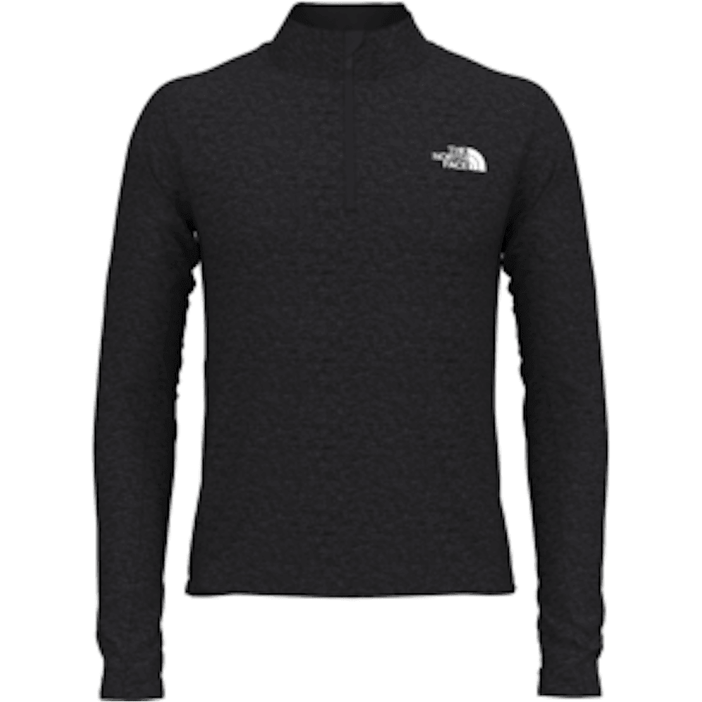 The North Face Riseway 1/2 Zip Top Summer Apparel - Mens The North Face Medium TNF Black Heather