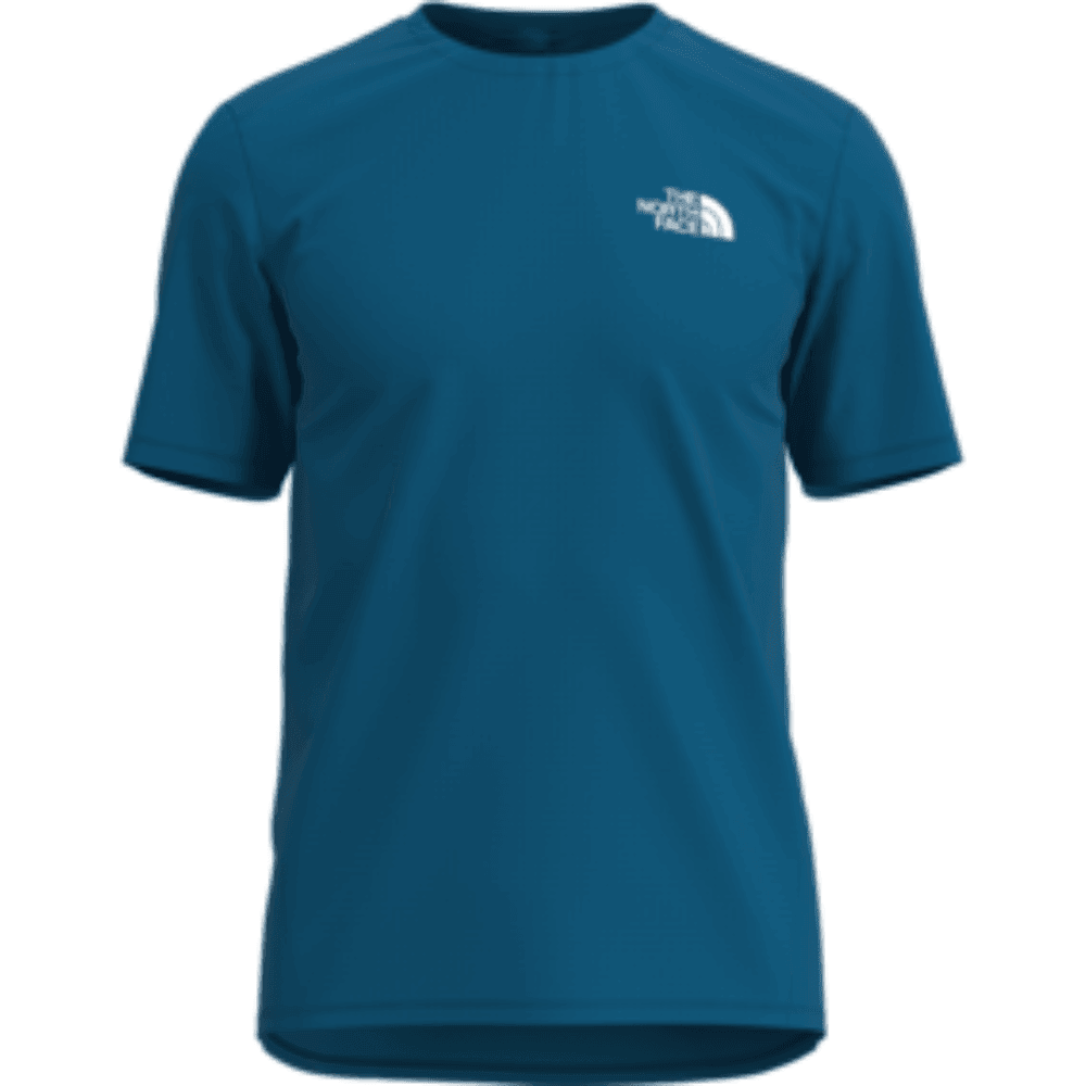 The North Face Sunriser S/S Shirt Summer Apparel - Mens The North Face Large Banff Blue