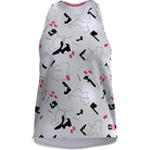 The North Face W Printed Sunriser Tank Summer Apparel - Womens The North Face Small TNF White Trail Marker Print
