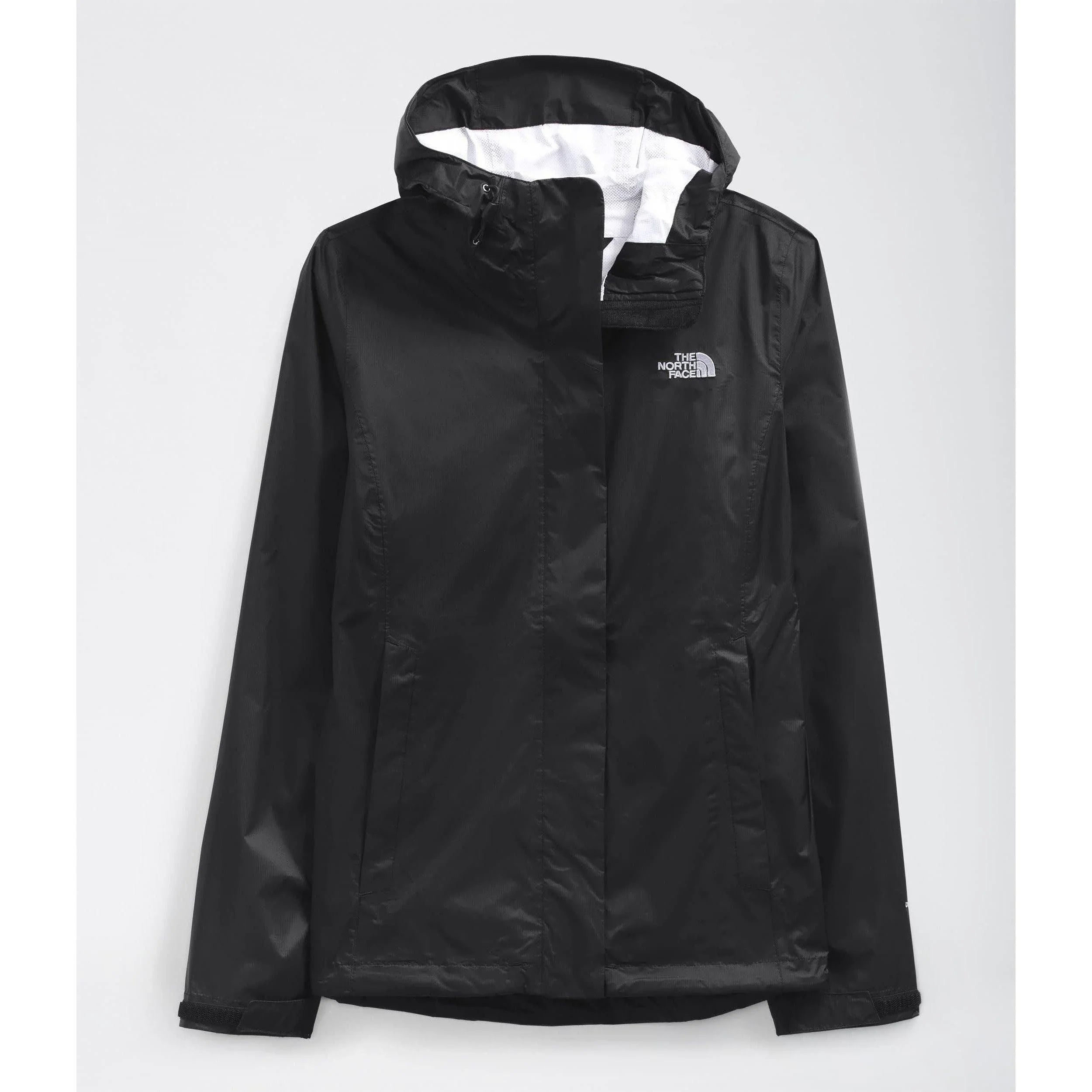 The North Face W Venture 2 Rain Jacket Summer Apparel - Womens - Tops The North Face Small TNF Black/TNF Black