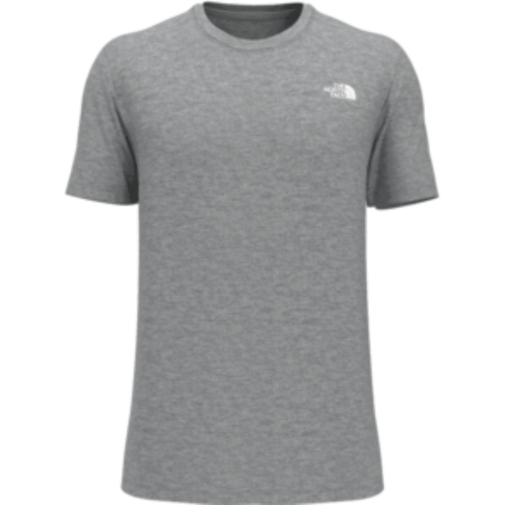 The North Face Wander S/S Summer Apparel - Mens The North Face XLarge Meld Grey Heather