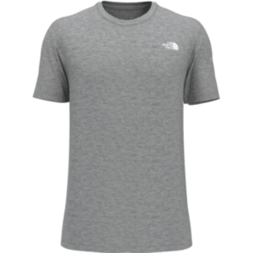 The North Face Wander S/S Summer Apparel - Mens - Tops The North Face XLarge Meld Grey Heather