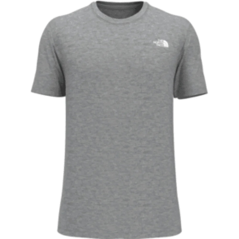 The North Face Wander S/S Summer Apparel - Mens - Tops The North Face XLarge Meld Grey Heather