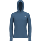 The North Face Wander Sun Hoodie Summer Apparel - Mens The North Face XLarge Banff Blue
