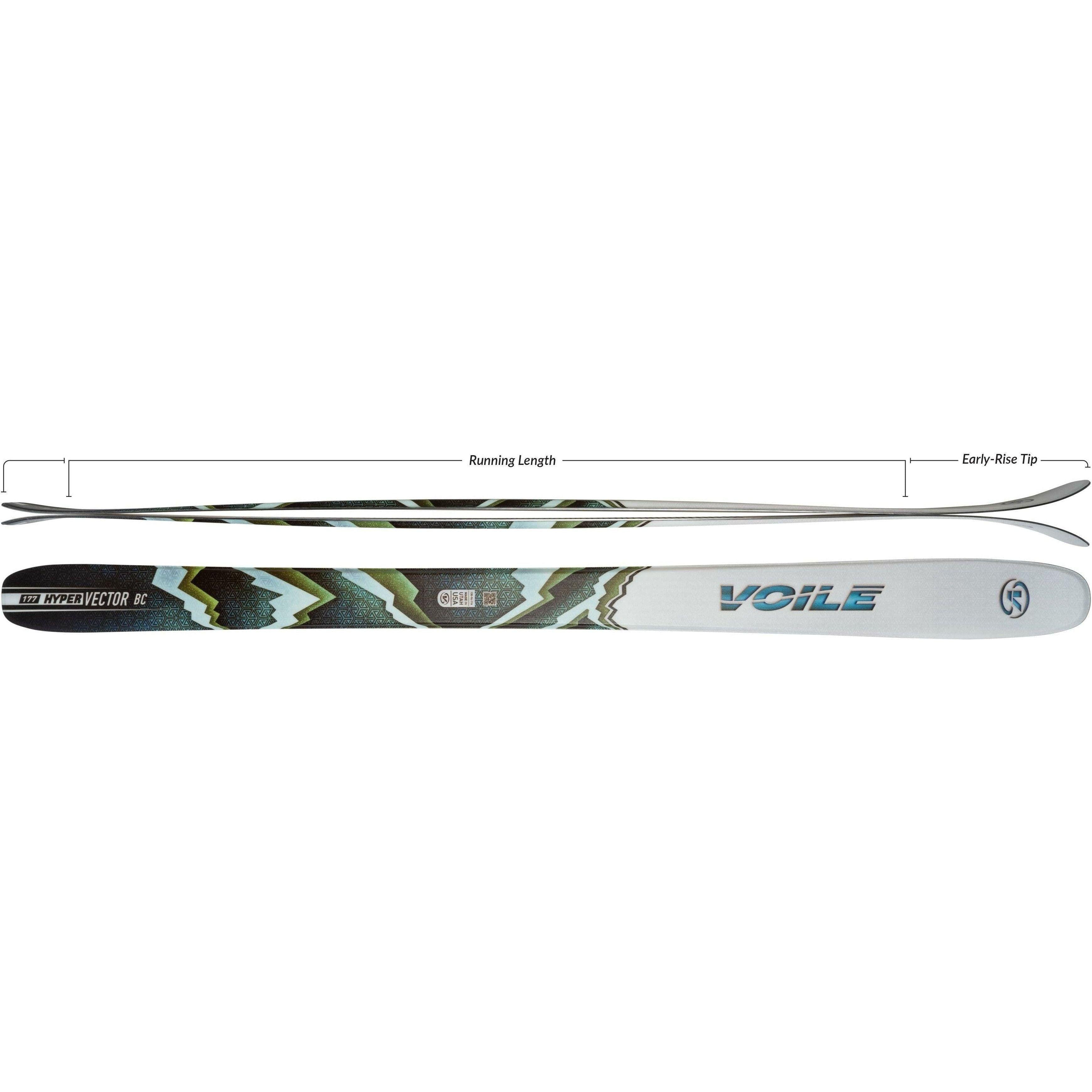 Voile HyperVector BC Alpine Touring Ski Skis - Touring Skis - Ski Mountaineering - Mens Voile