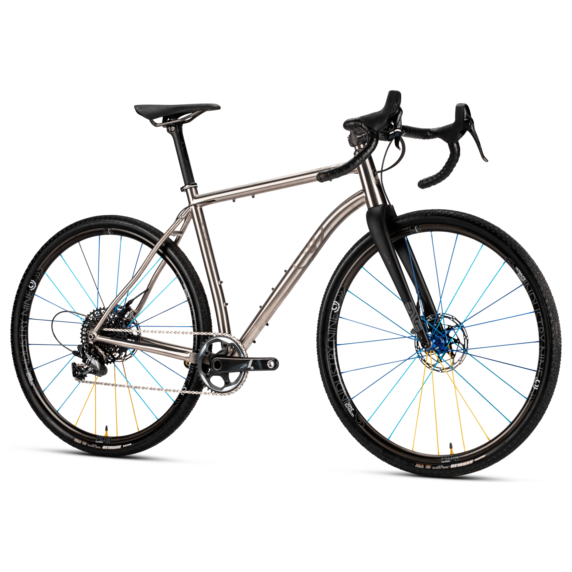 gravel bike with shimano grx Small / Industry Nine Alloy 700c 1/1 GRCX Centerlock Why Cycles R+ V4 Shimano GRX Gravel Bike