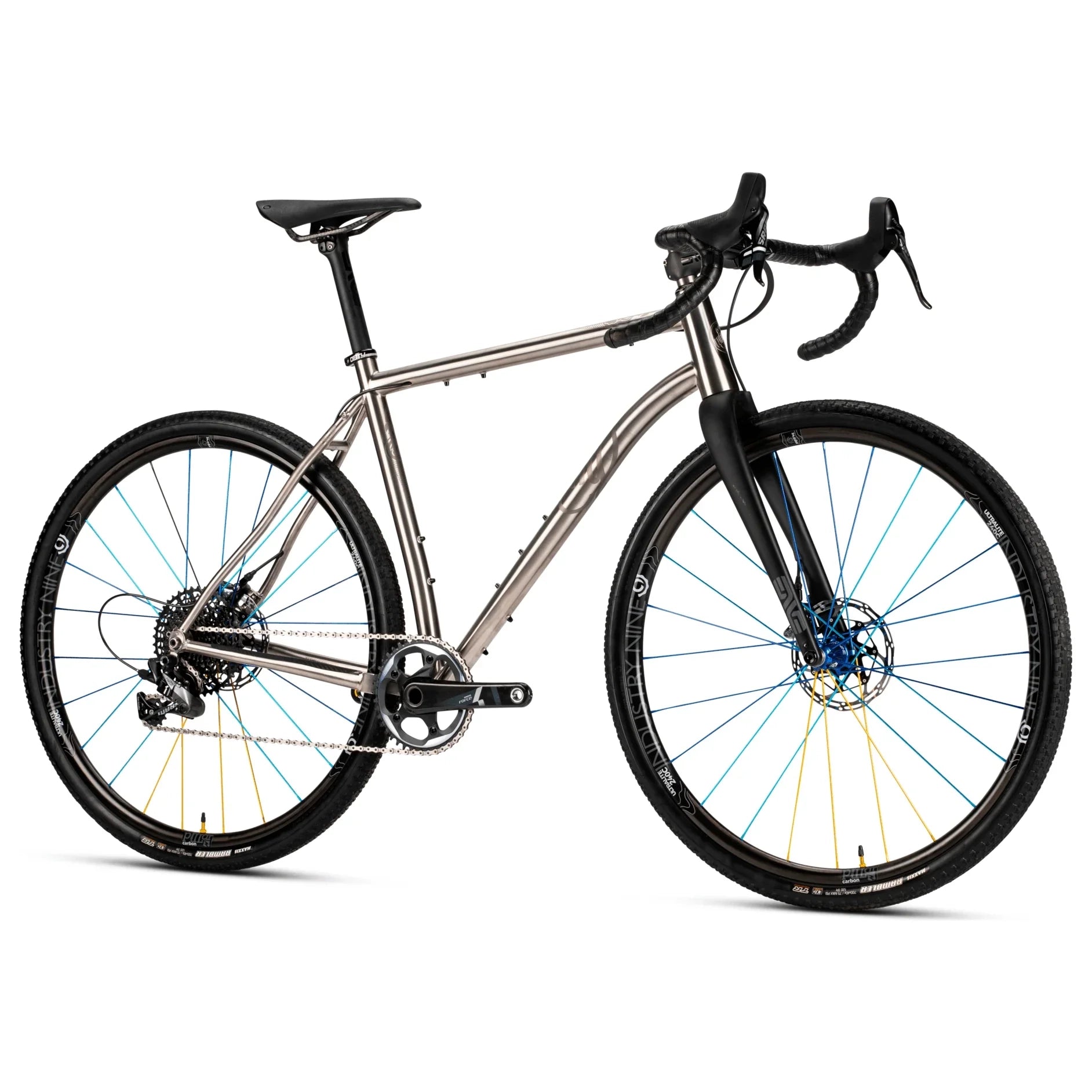 Why Cycles R+ V4 Shimano GRX Gravel Bike Bicycle - Gravel Why Small RW23 Carbon 700c I9 1/1