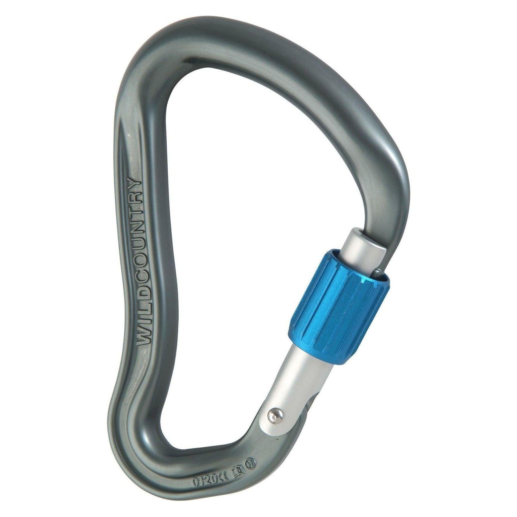 Wild Country Ascent HMS Locking Carabiner Summer Gear - Climbing Gear Wild Country