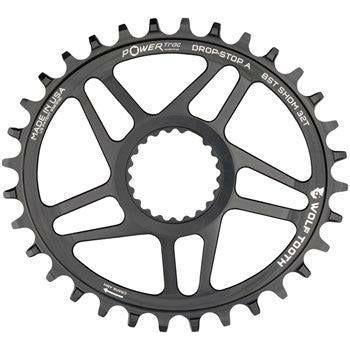 Wolf Tooth Elliptical Direct Mount Chainring - Shimano Direct Mount, Drop Stop A, Boost, 3mm Offset Cycling Parts - Chainring Wolf Tooth