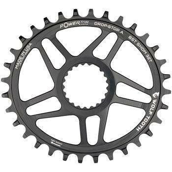 Wolf Tooth Elliptical Direct Mount Chainring - Shimano Direct Mount, Drop Stop A, Boost, 3mm Offset Cycling Parts - Chainring Wolf Tooth