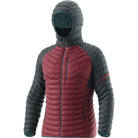Dynafit M Radical Down Hood Jacket Winter Apparel - Winter Apparel Mens Insulated Top Dynafit Large Blueberry Burgundy