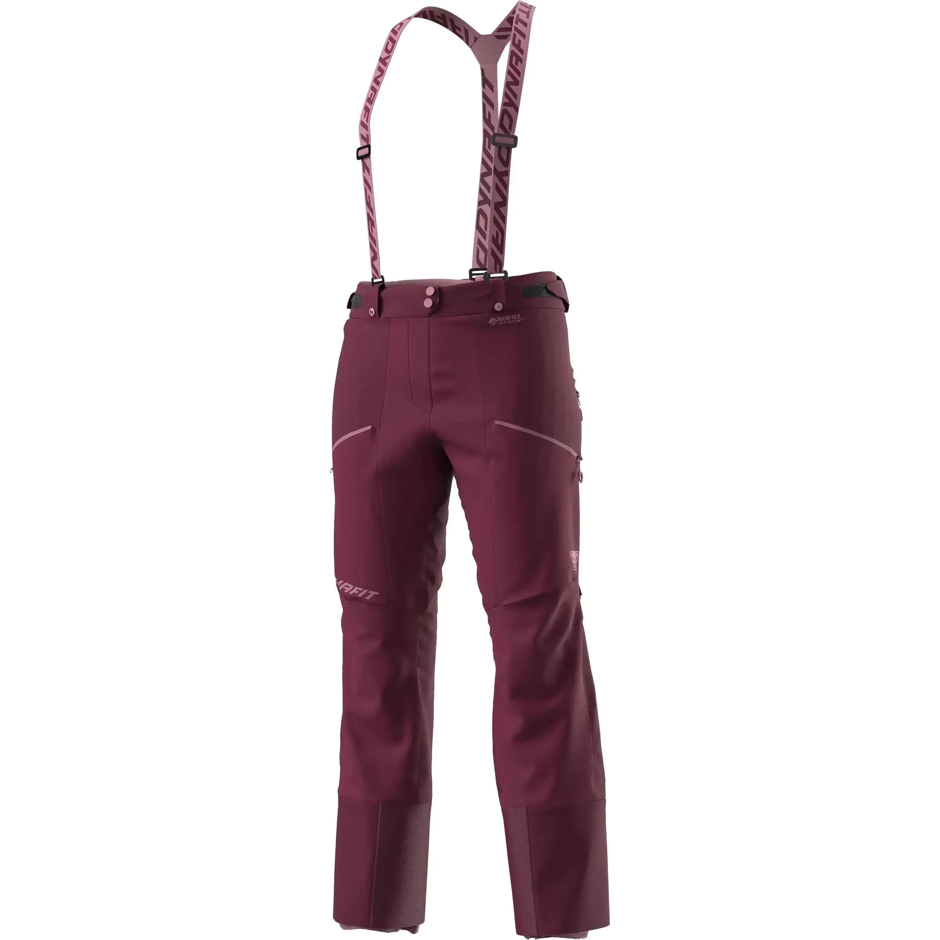 Dynafit W Free Infinium Hybrid Pant Winter Apparel - Winter Apparel Womens Hardshell Bottom Dynafit Large Burgundy