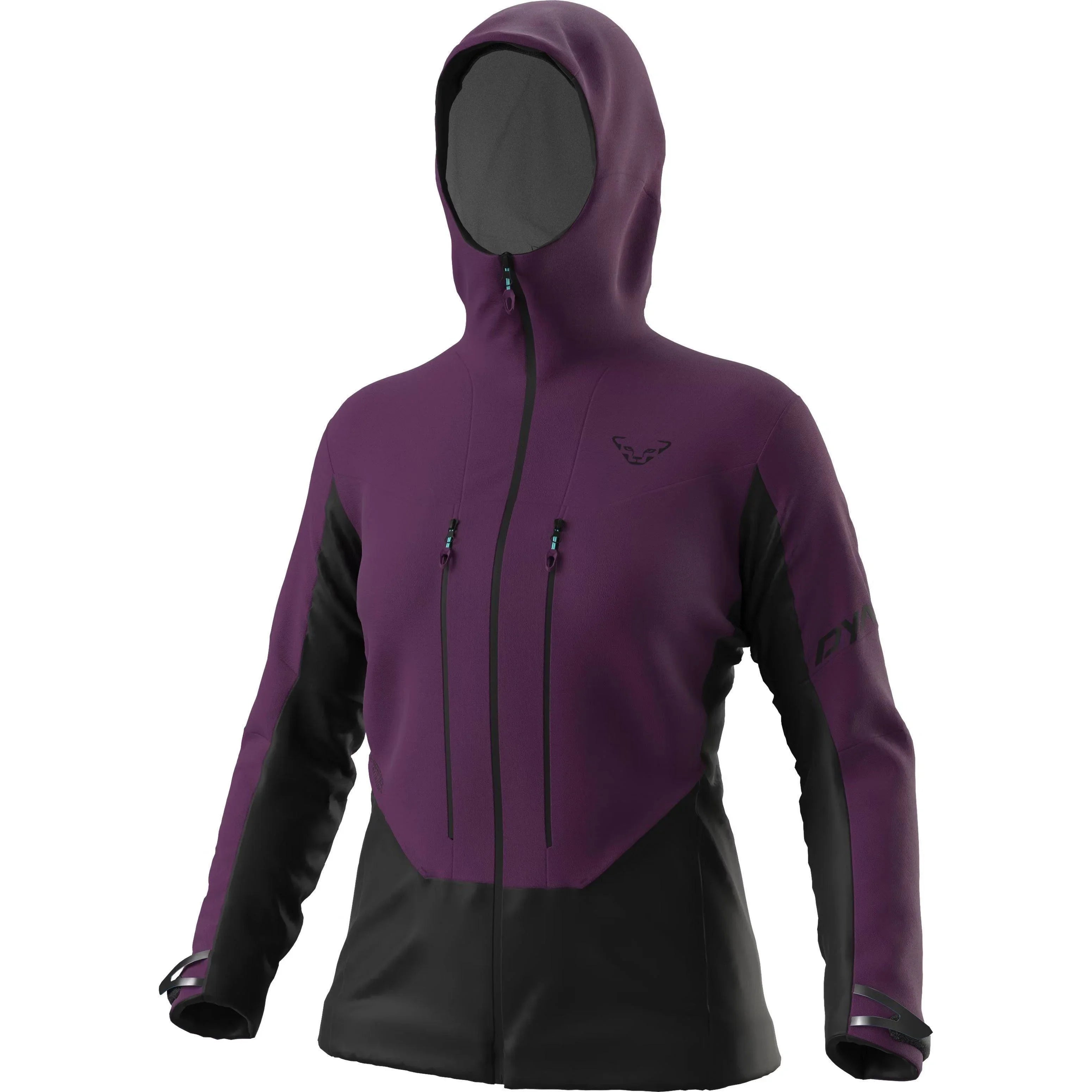 Dynafit W Free Infinium Hybrid Jacket Winter Apparel - Winter Apparel Womens Hardshell Top Dynafit Large Royal Purple