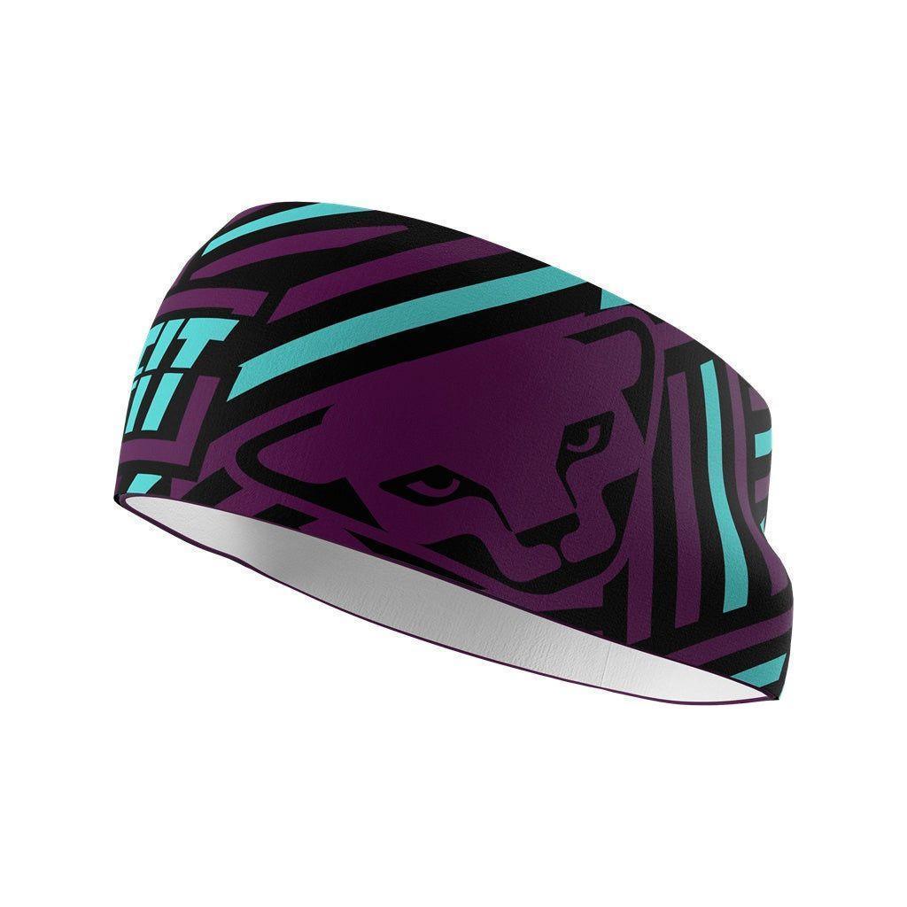 Dynafit Graphic Performance Headband Winter Apparel - Hats and Beanies Dynafit Royal Purple/Razzle Dazzle