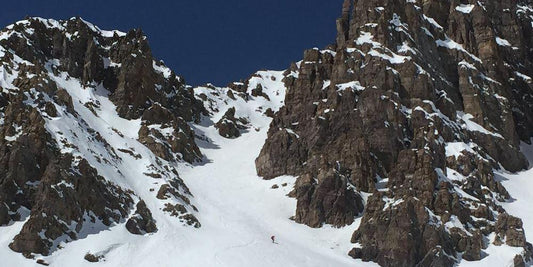 Pearl Couloir Ski Descent Cathedral Peak Colorado - Cripple Creek Backcountry