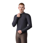 Castelli M Espresso Thermal 2 Jersey Cycling Apparel - Mens - Jersey - long sleeve Castelli Xsmall Black/White