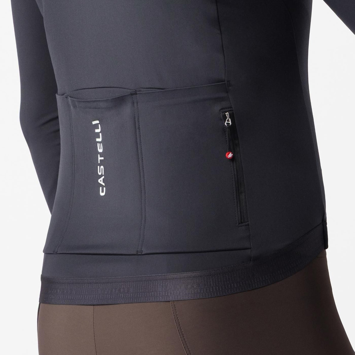 Castelli M Espresso Thermal 2 Jersey Cycling Apparel - Mens - Jersey - long sleeve Castelli