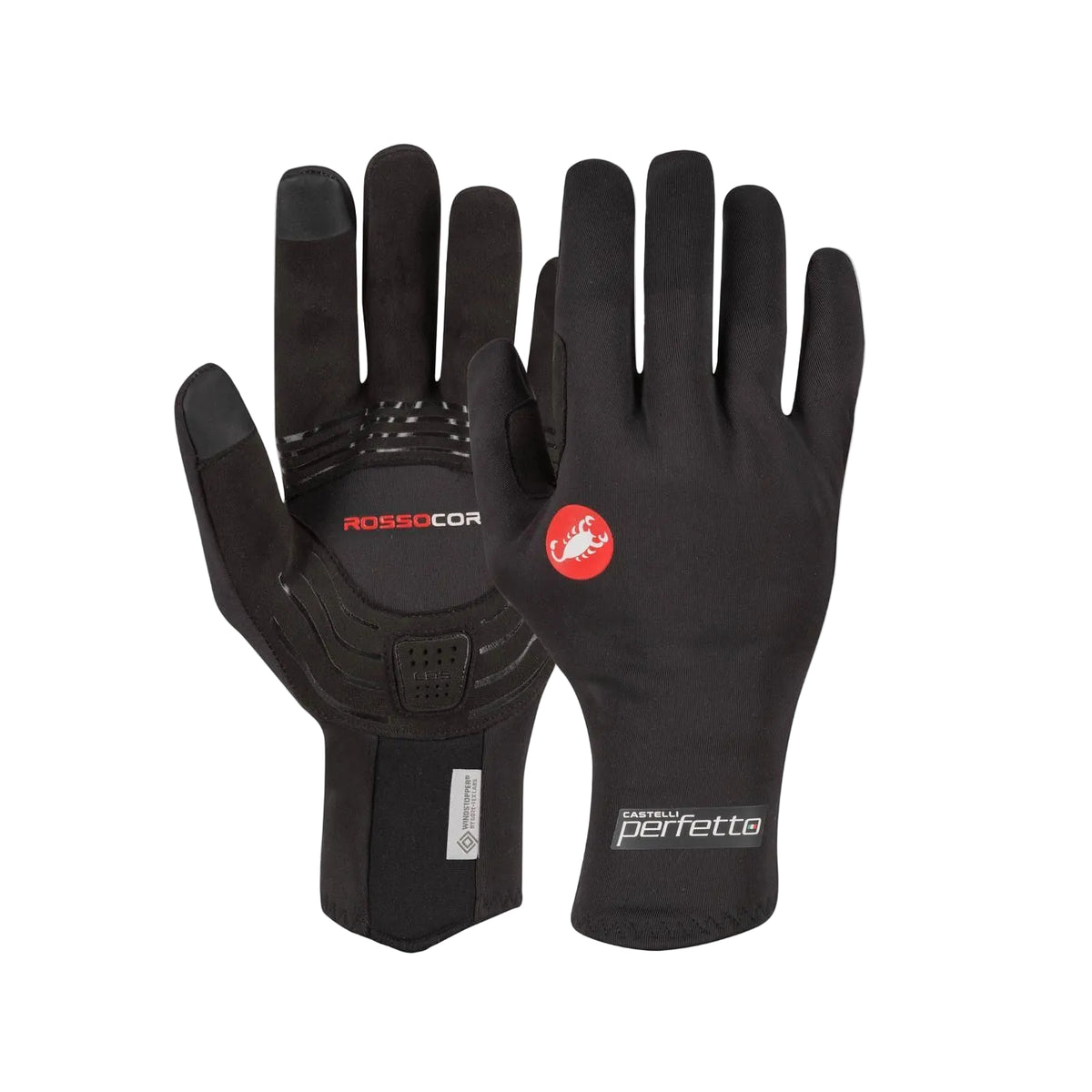 Castelli M Perfetto RoS 2 Glove Cycling Apparel - Gloves - Full Finger Castelli Xsmall Black