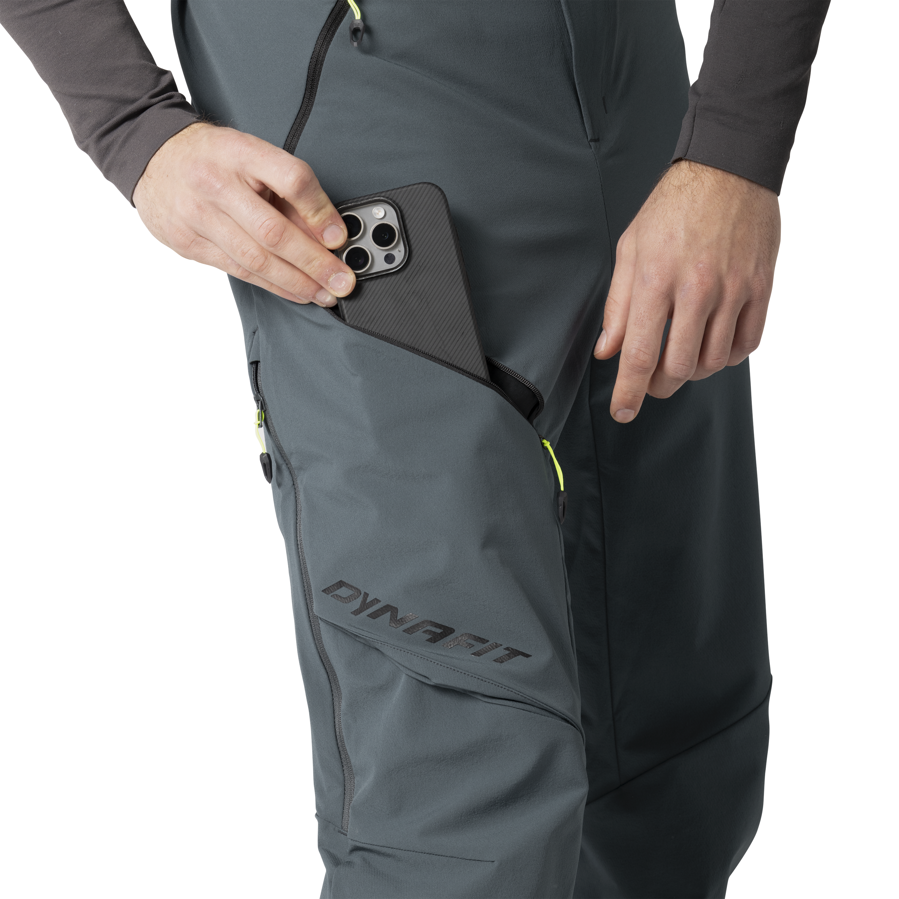 Dynafit M Blacklight Dynastretch Pant Winter Apparel - Winter Apparel Mens Softshell Bottom Dynafit