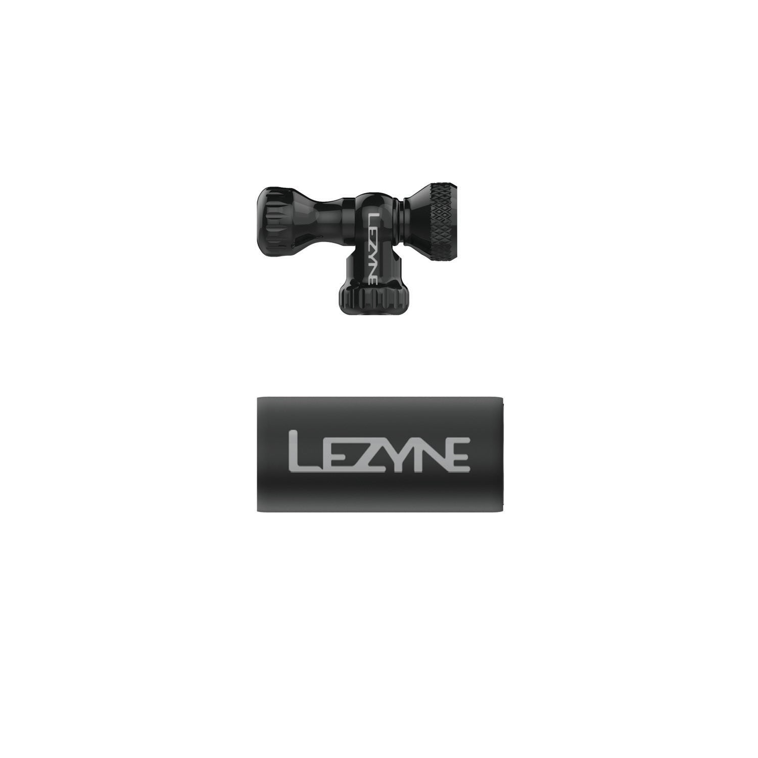 Lezyne Control Drive CO2 Slip-Fit Head Only, Black Cycling Accessories - Pumps Lezyne Default Title