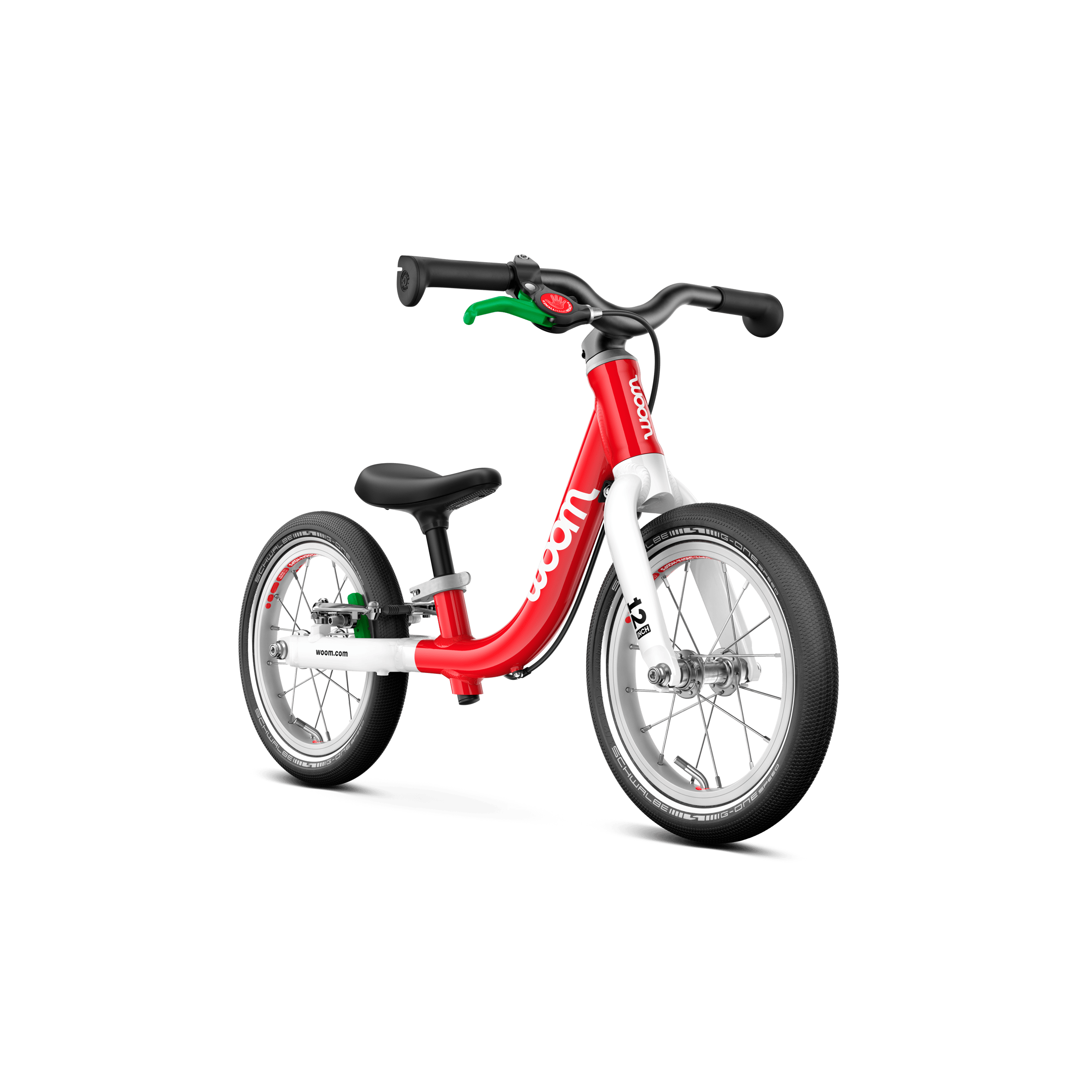 Woom GO 1 Bicycle - Kids Bikes - 12" Woom 12" Woom Red