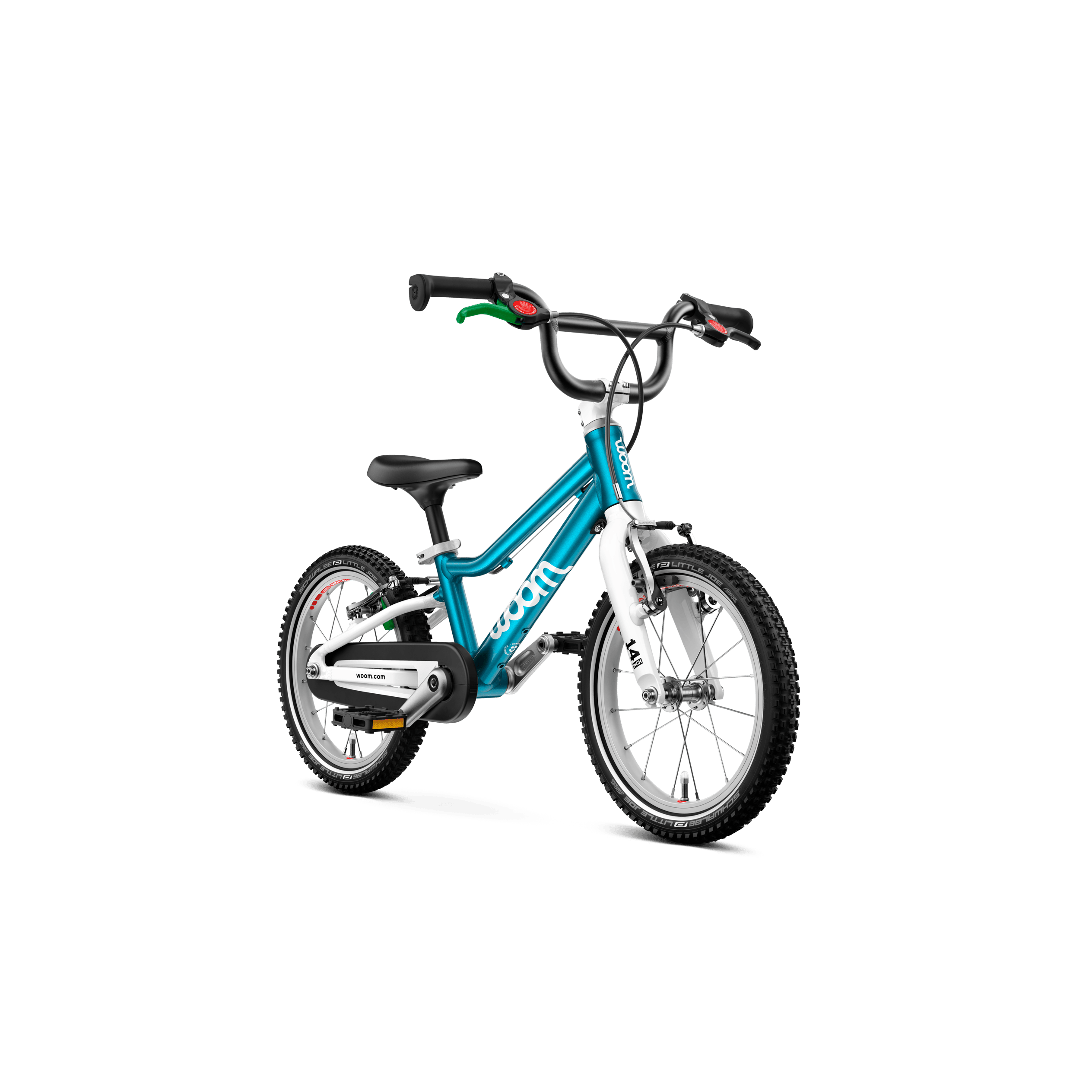 Woom GO 2 Bicycle - Kids Bikes - 14" Woom 14" Metallic Blue