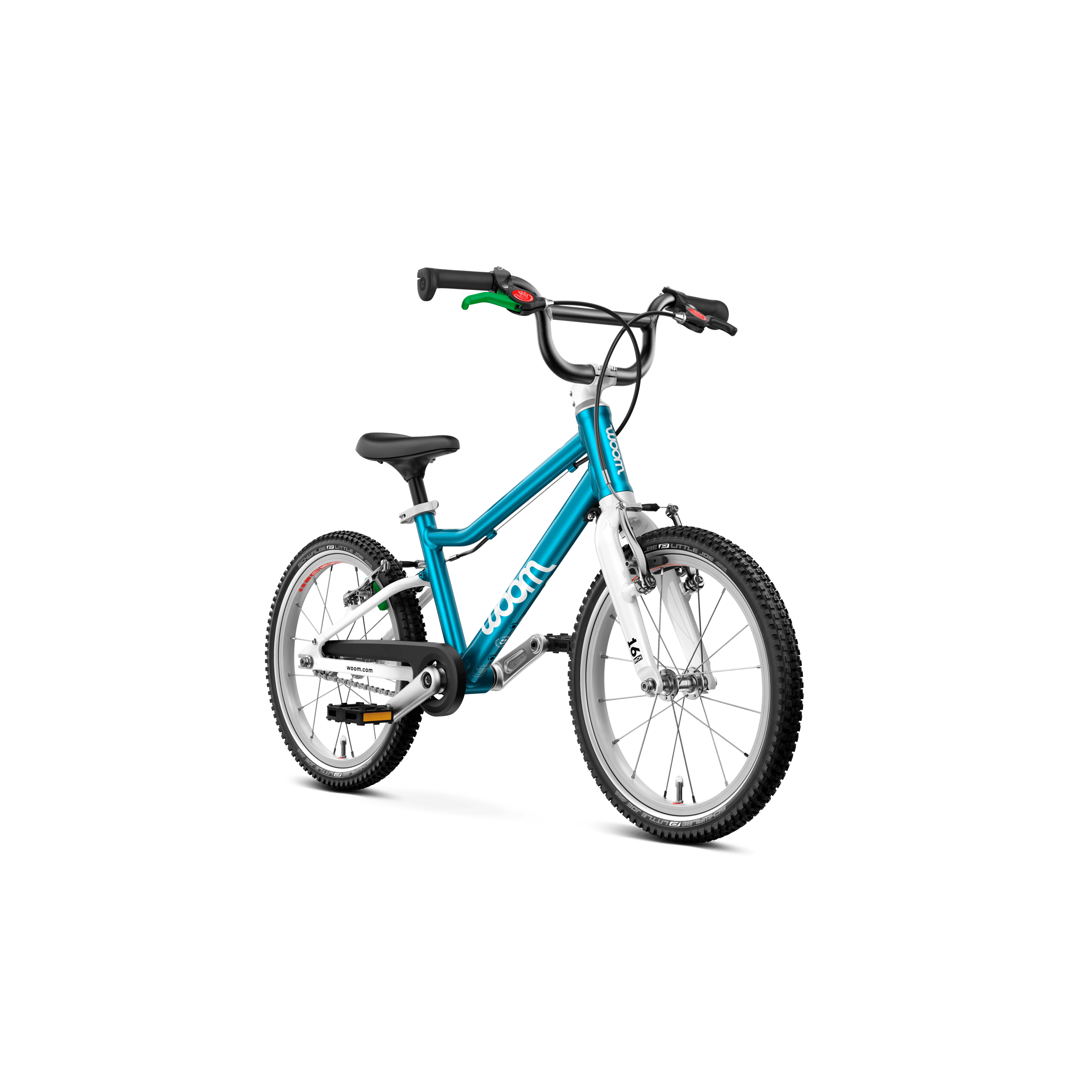 Woom GO 3 Bicycle - Kids Bikes - 16" Woom 16" Metallic Blue