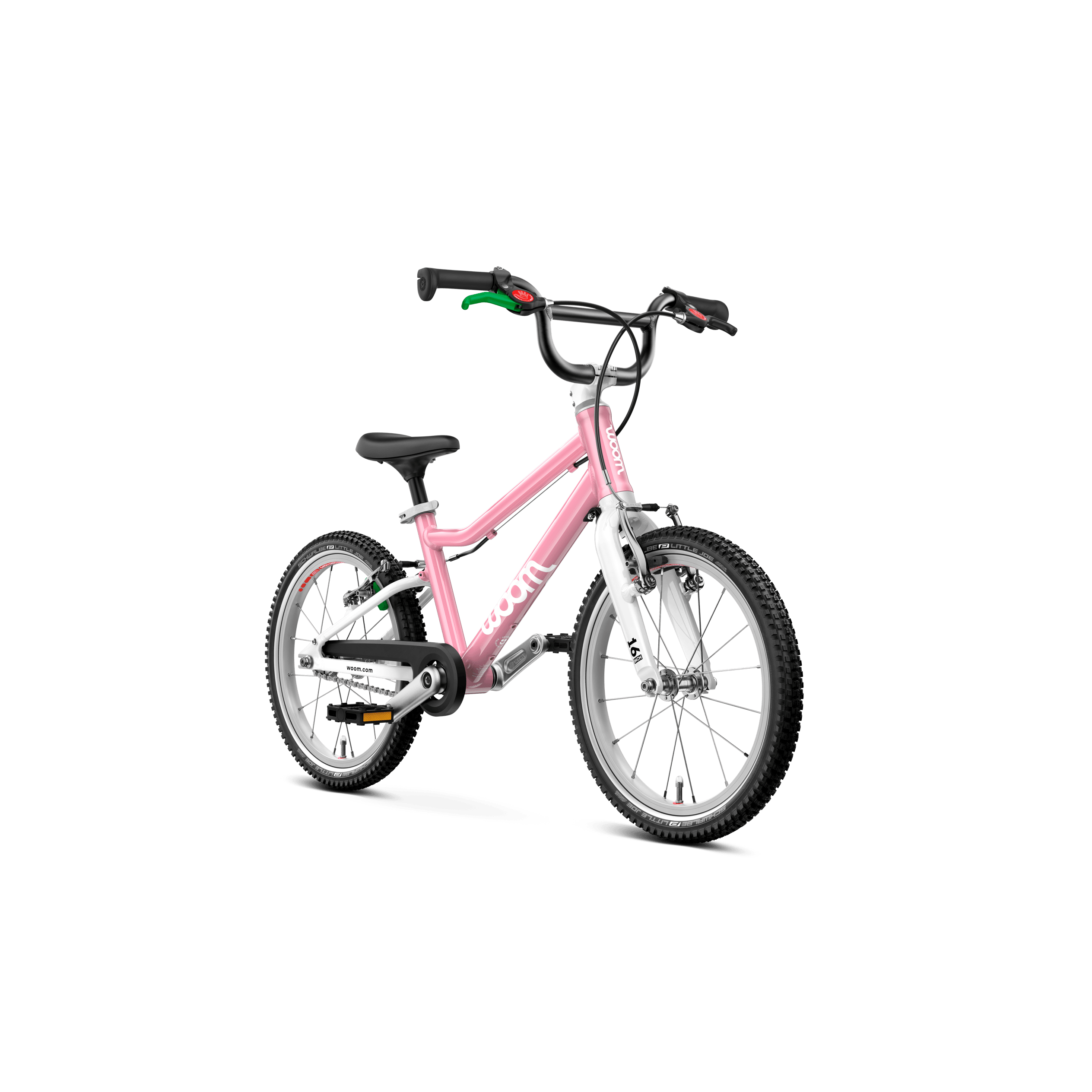 Woom GO 3 Bicycle - Kids Bikes - 16" Woom 16" Powder Pink