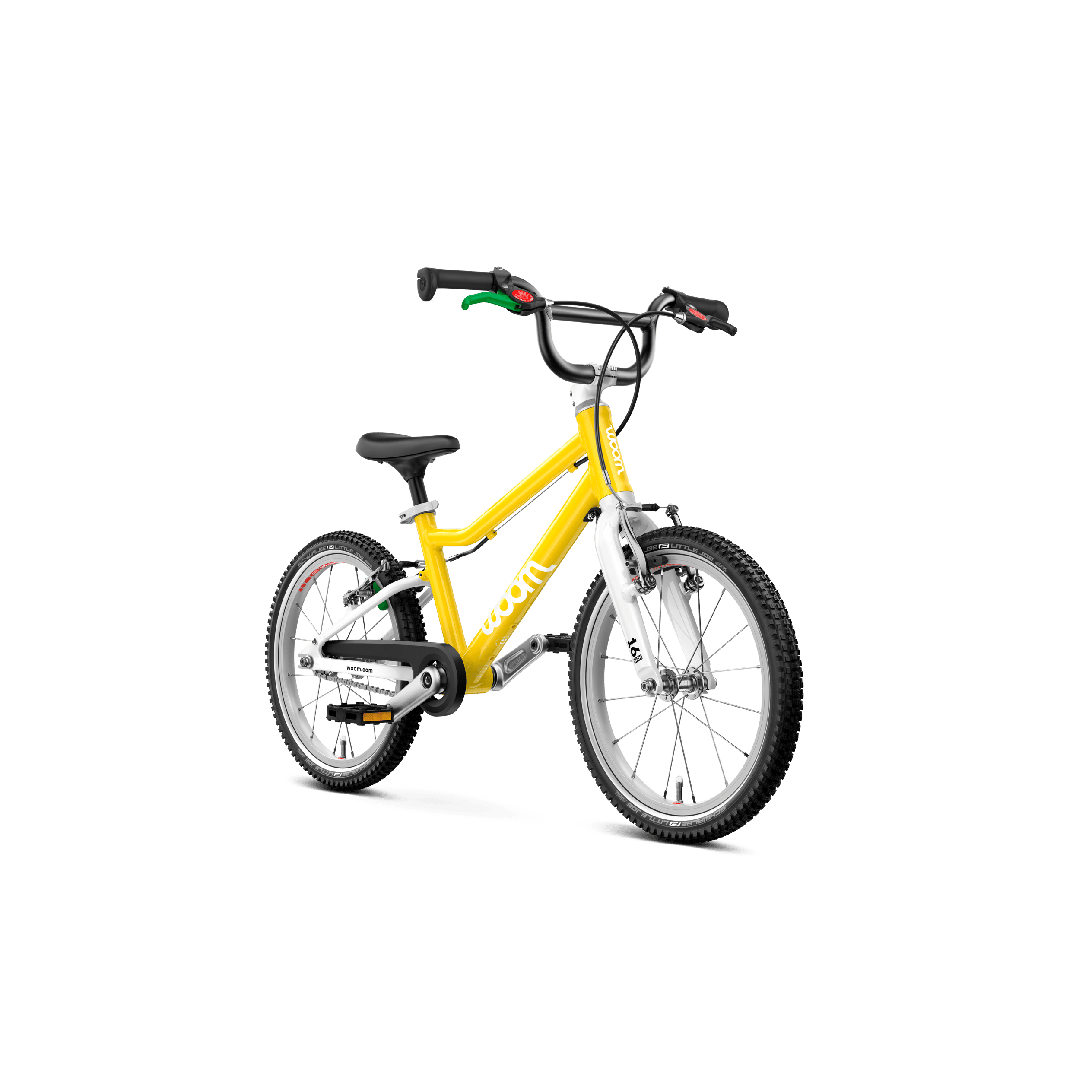 Woom GO 3 Bicycle - Kids Bikes - 16" Woom 16" Vibrant Yellow