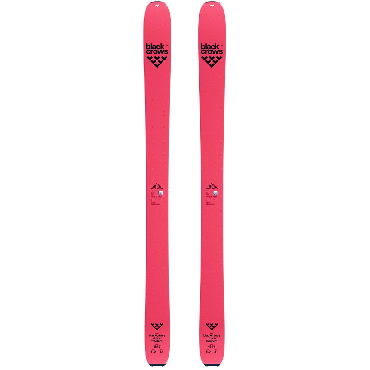 Black Crows Draco Freebird Alpine Ski Skis - Touring Skis - Freeride - Mens-Unisex Black Crows