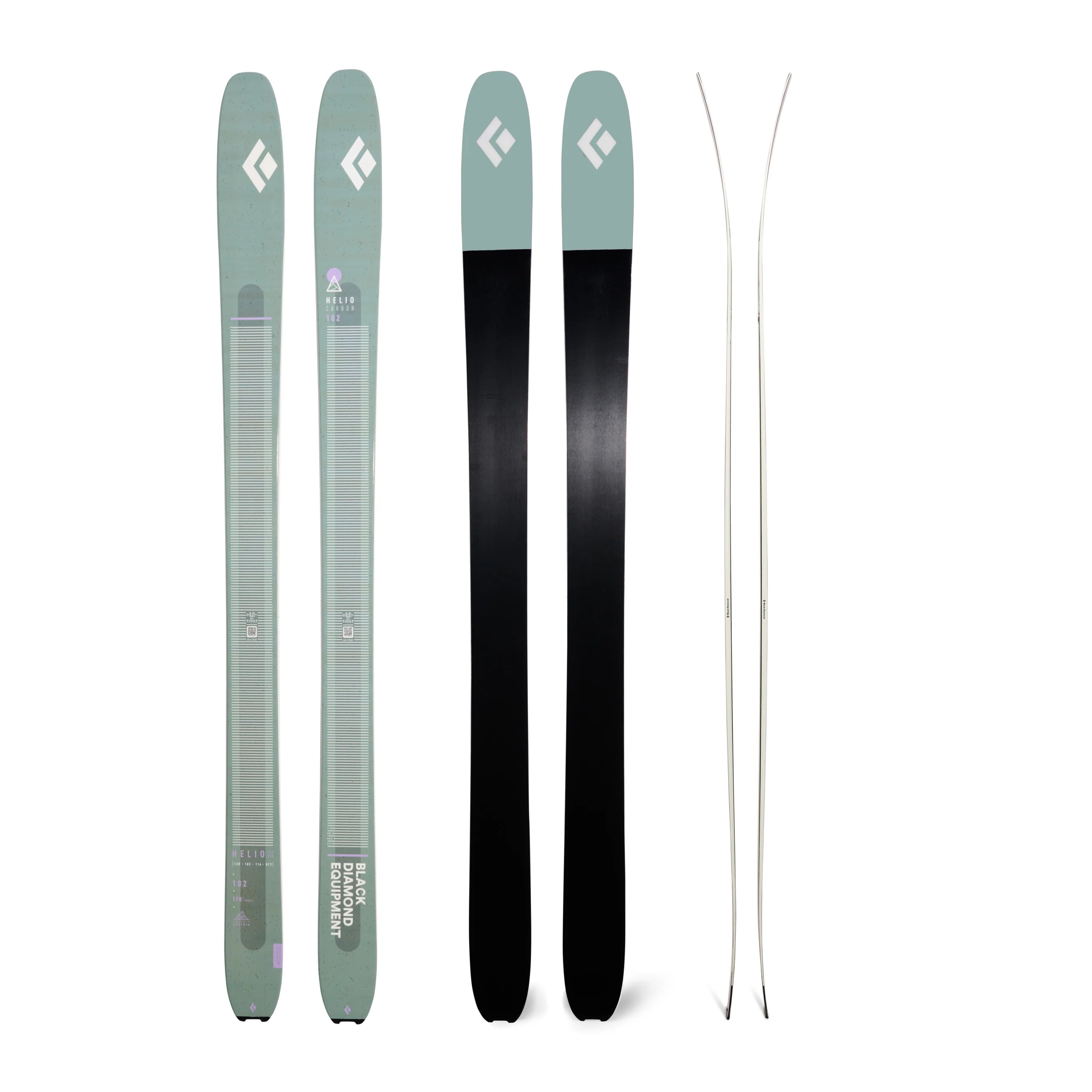 Black Diamond Helio Carbon 102 Alpine Touring Ski Skis - Touring Skis - All Mountain - Mens Black Diamond