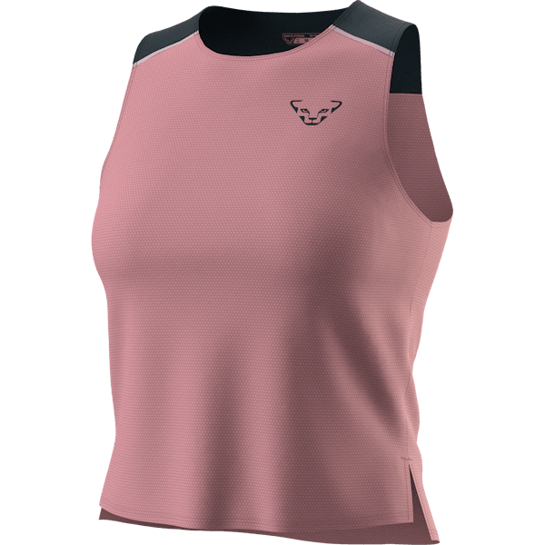 Dynafit W Sky Crop Top Summer Apparel - Womens - Tops Dynafit Large Mokarosa/3010 