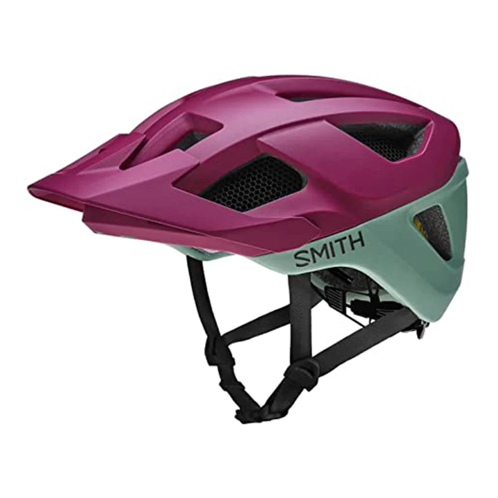 Smith Session MIPS Bike Helmet (Closeout) Bike Helmets - Mountain Helmet - Mens-Unisex Smith Optics Medium (55-59cm) Matte Merlot/Aloe