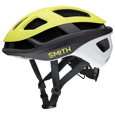 Smith Trace MIPS Bike Helmet (Closeout) Bike Helmets - Road Helmet - Mens-Unisex Smith Optics Medium (55-59cm) Matte Neon Yellow VIZ