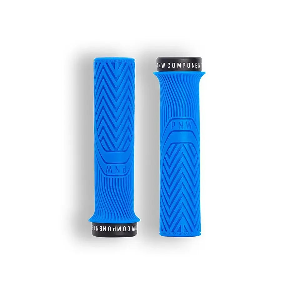 PNW Loam Grip Cycling Parts - Grips-Bar Tape PNW Components Pacific Blue Regular