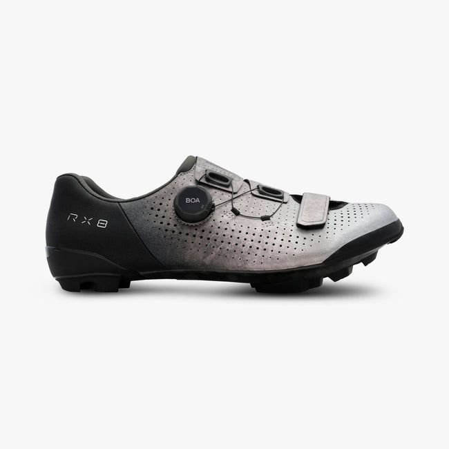 Shimano SH-RX801 Gravel/MTB Shoes Cycling Shoes - Mountain Shoes - Mens Mountain Shoes Shimano 38 Silver