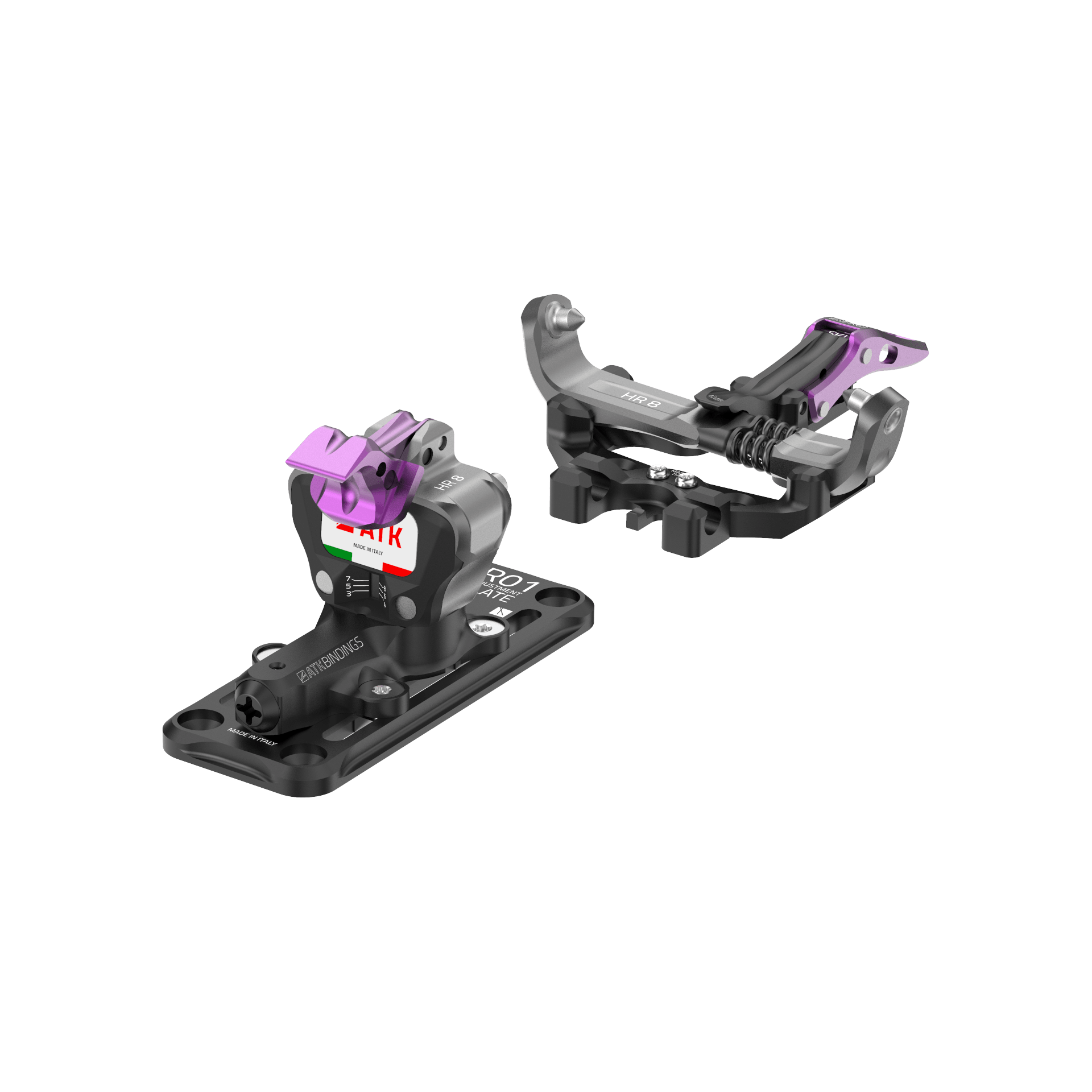 ATK Haute Route 8 Alpine Touring Binding Ski Bindings - Touring Bindings - Ski Mountaineering ATK   