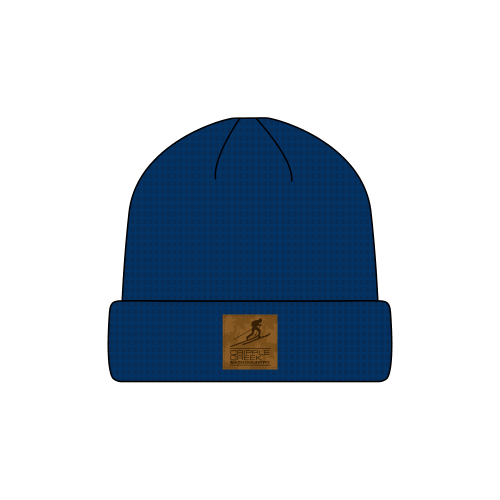 CCBC Waffle Knit Beanie - Cripple Creek Backcountry