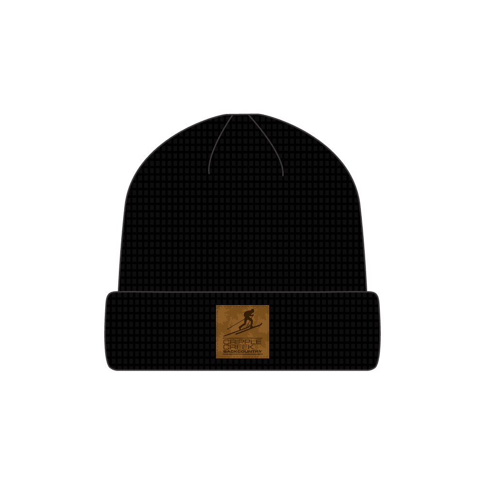 CCBC Waffle Knit Beanie - Cripple Creek Backcountry