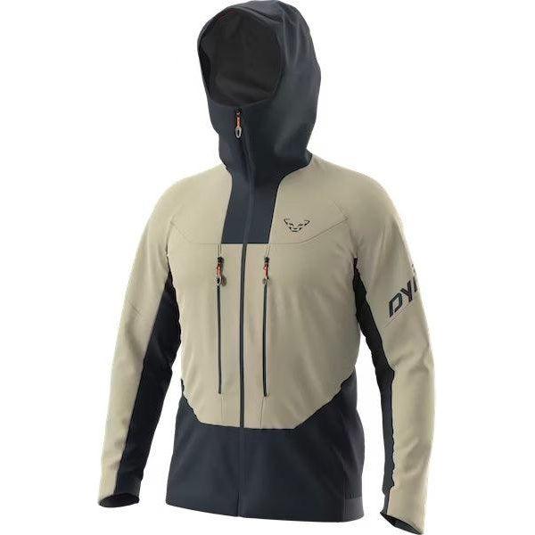 Dynafit M TLT Touring Dynastretch Jacket (2024) Winter Apparel - Winter Apparel Mens Softshell Top Dynafit Small Rock Khaki 