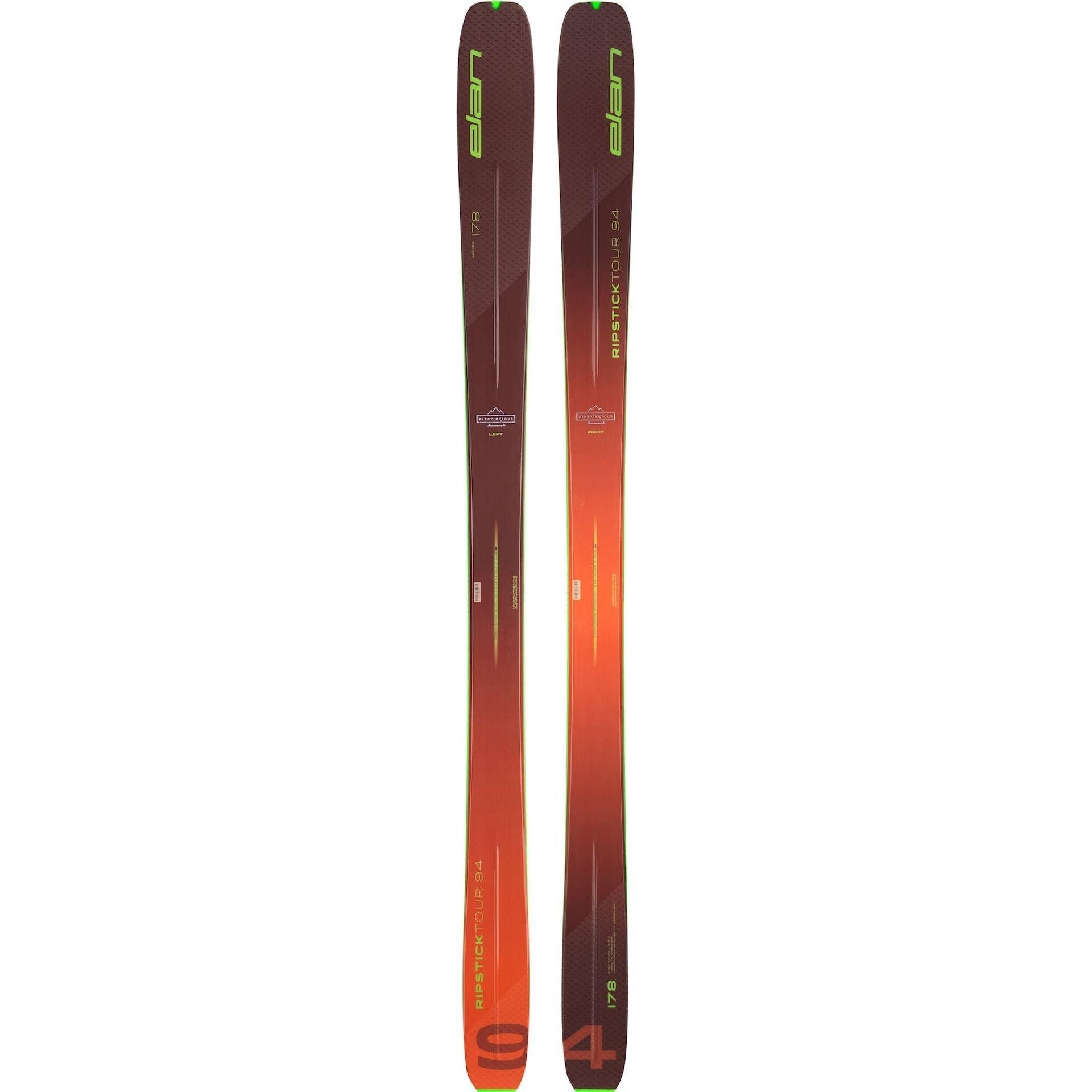 Elan Ripstick Tour 94 Alpine Touring Ski Skis - Touring Skis - All Mountain - Mens Elan