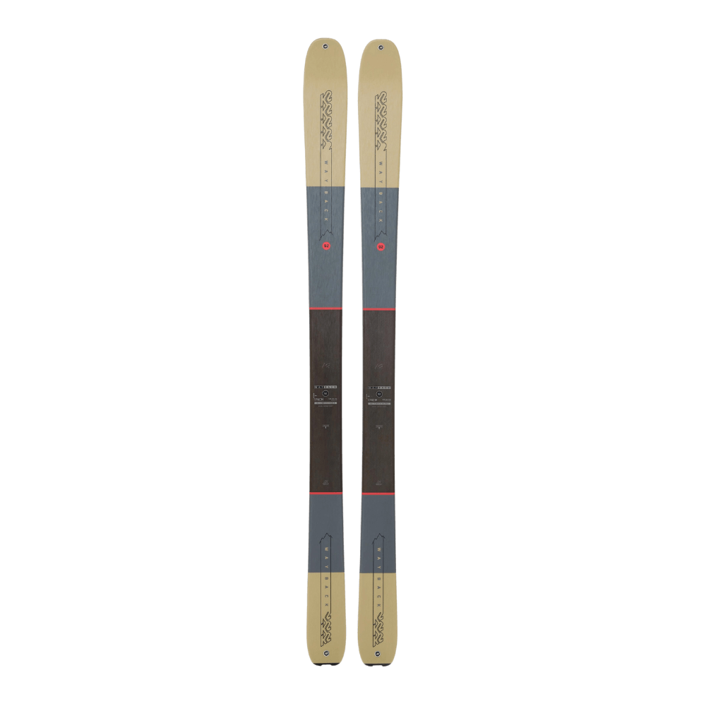 K2 Wayback 92 Alpine Touring Ski Skis - Touring Ski - All Mountain - Mens K2   