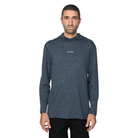 Le Bent Mens Feathertop Ultralight Hooded LS Tee Winter Apparel - Winter Apparel Mens Base Layer Top Le Bent S Twilight Blue 