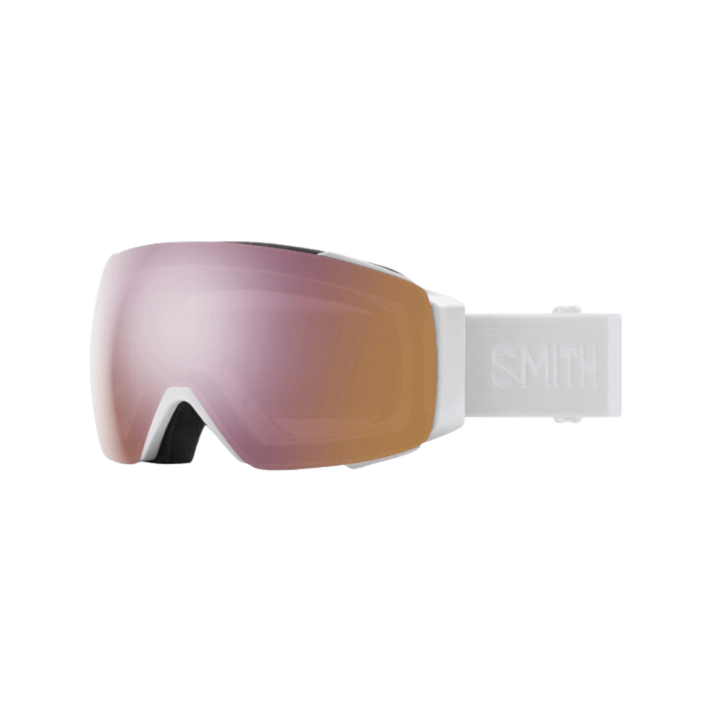 Smith I/O Mag Eyewear - Goggles Smith Optics White Vapor ChromaPop Everyday Rose Gold Mirror  