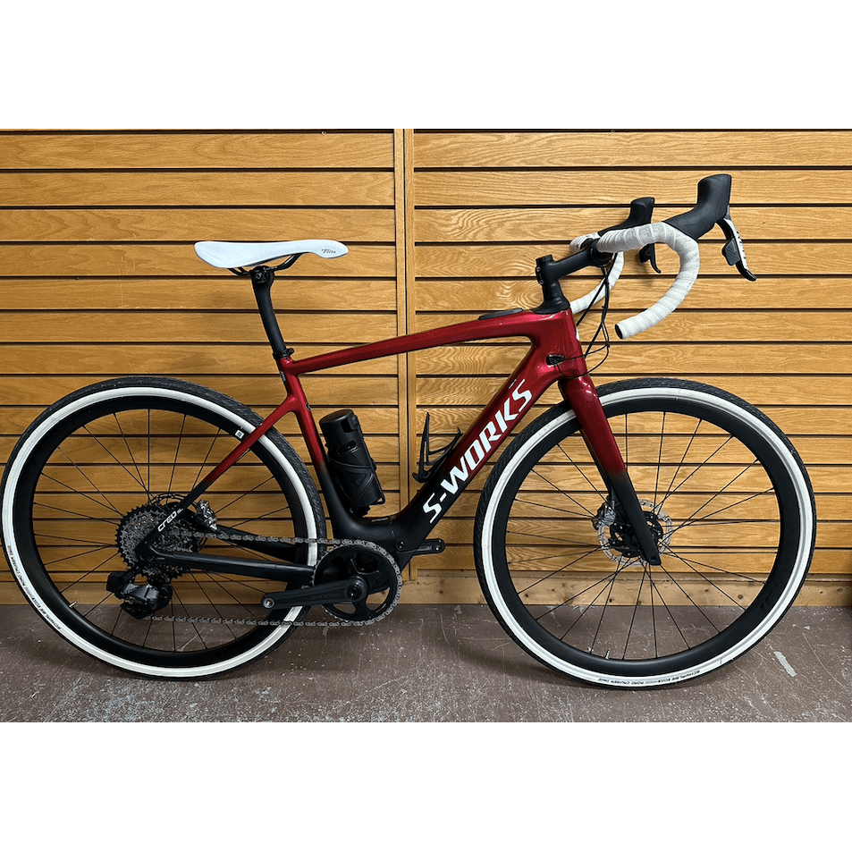 Used - S Works Creo SL -  Large - (Red Tint/Spectraflair/Silver/Black/Chrome) Used Gear Cripple Creek Consignment   