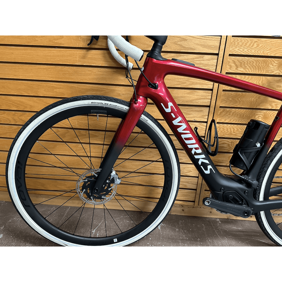 Used - S Works Creo SL -  Large - (Red Tint/Spectraflair/Silver/Black/Chrome) Used Gear Cripple Creek Consignment   